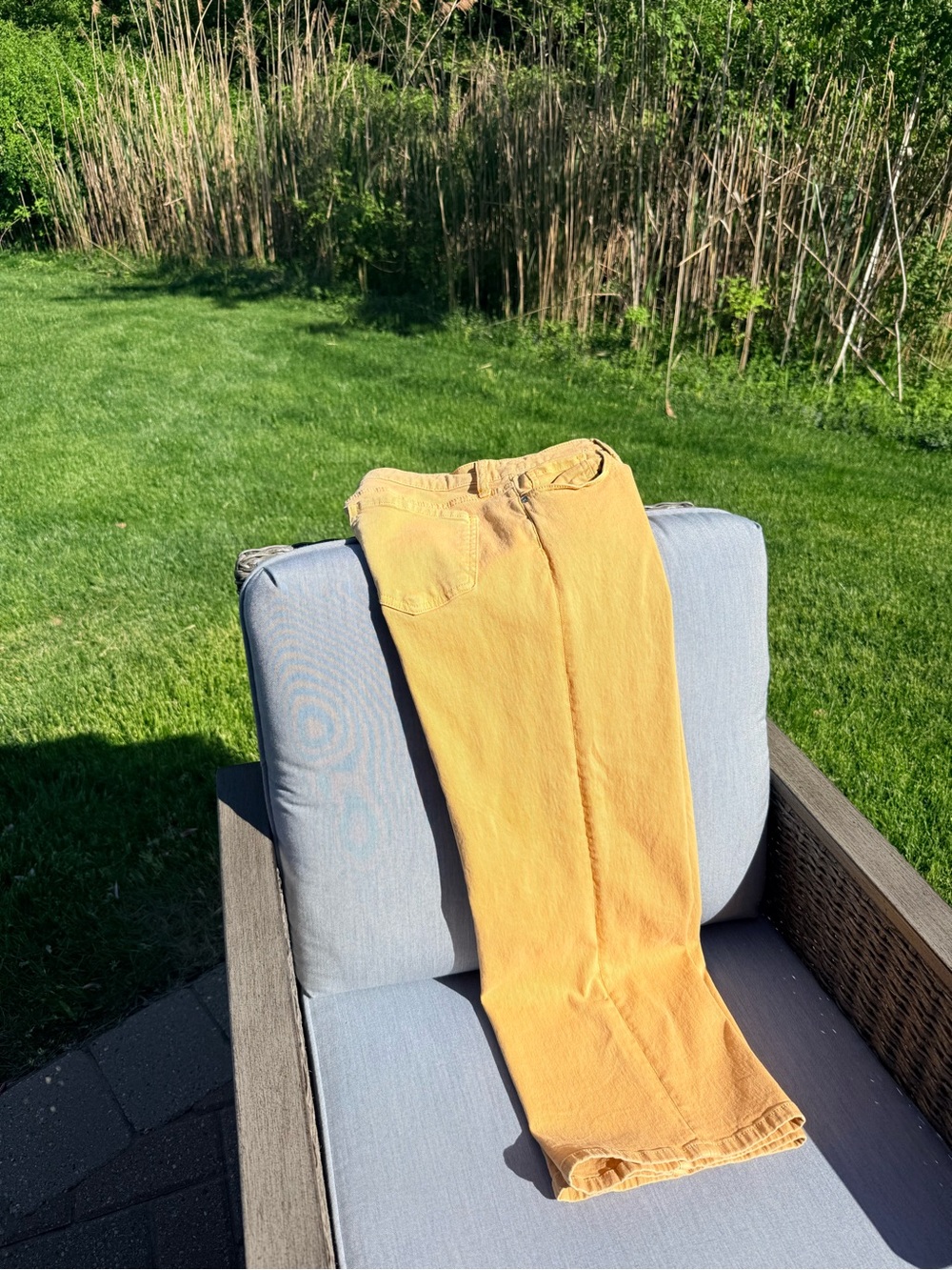 Kut from the Kloth Mustard Yellow Jeans